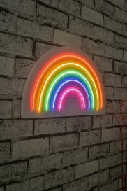 Rainbow - Multicolor Iluminat decorativ LED din plastic 50x2x26 Multicolor