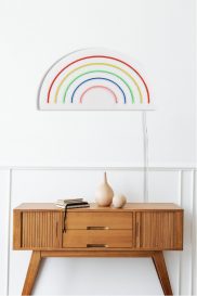 Rainbow - Multicolor Iluminat decorativ LED din plastic 50x2x26 Multicolor