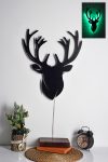 Deer 2 - Verde Iluminat decorativ LED 25x30 Verde