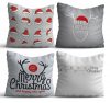 NYXMAS04 Set 4 perne 43x43 Multicolor