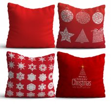 NYXMAS07 Set 4 perne 43x43 Multicolor