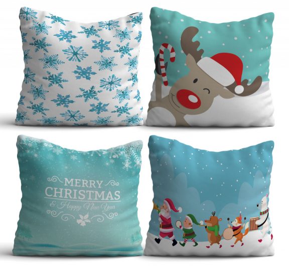 NYXMAS11 Set de perne 4 piese 43x43 Multicolor