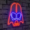 Darth Vader - Roșu 
 albastru Iluminare LED decorativă din plastic 38236 Roșu-albastru