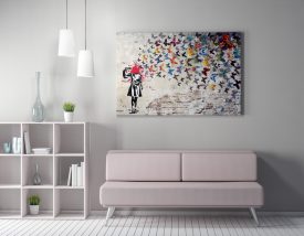   WY51 (70 x 100) Pictură decorativă pânză înrămată 100x70 Multicolor