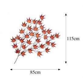 Acer Palmatum Decor metalic de perete 85x4x115 Multicolor