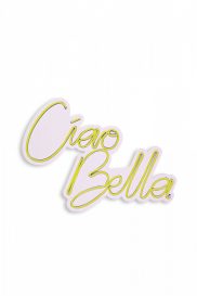 Ciao Bella - Galben Iluminat LED din plastic decorativ 45x2x32 Galben