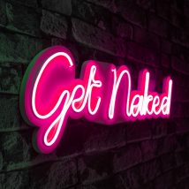   Get Naked - Roz Iluminat decorativ din plastic LED 62x2x20 Roz