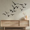 Migration Decor metalic de perete Negru