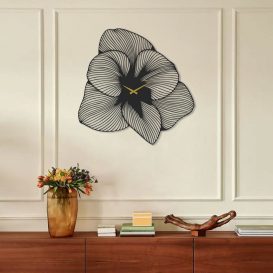 Ceas de perete metalic Azalea - APS039 70 - Negru Ceas de perete metalic decorativ 70x70 Negru