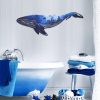 Reef Whale Metal Wall Art - APT651 Decor metalic de perete 94x31 Multicolor