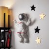 Semnul Pacii Astronaut - 2 Decor de perete 35x10x47 alb-Gri