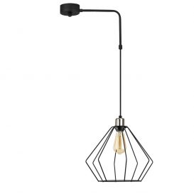 Maden - 4521 Candelabru design interior Negru 43x33x100 cm