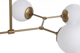 Damar - 6322 Candelabru design interior Galben 
 alb 100x58x48 cm