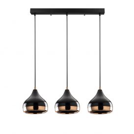 Yıldo - 6877 Candelabru de design interior 
 Cupru negru 67x17x111 cm