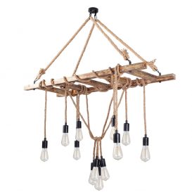 Erebos - 103-AV Candelabru de design interior lemn 120x42x137 cm