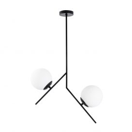 Dolunay - 144-AV Candelabru design interior Negru 43x15x74 cm