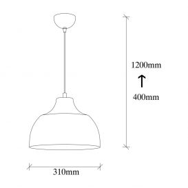 Berceste - 222-S Candelabru design interior Negru 31x31x120 cm