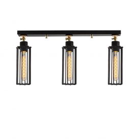 Likya - N-1016 Candelabru design interior Negru 63x63x29 cm