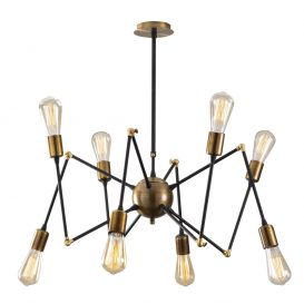 Harput - N-1315 Candelabru design interior Negru 78x78x80 cm