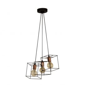 Fellini - MR-651 Candelabru de design interior 
 Cupru negru 40x15x110 cm