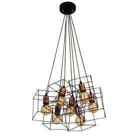 Fellini - MR-652 Candelabru de design interior 
 Cupru negru 40x60x110 cm