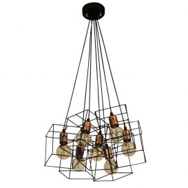 Fellini - MR-652 Candelabru de design interior 
 Cupru negru 40x60x110 cm