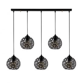 Fellini - MR - 789 Candelabru de design interior Negru 100x17x119 cm