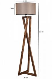 Macka subtip 03 Design interior Lampa de podea Maro 45x45x166 cm