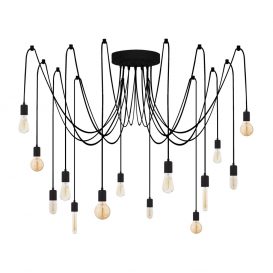 Kabluni - MR - 931 Candelabru de design interior Negru 216x216x102 cm