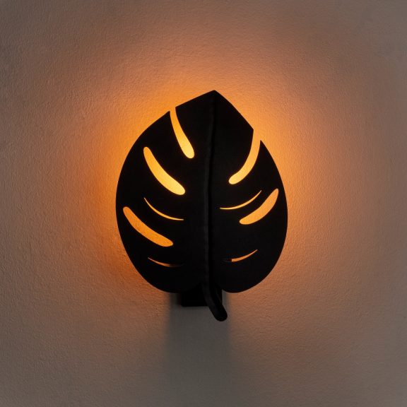 Sivani - MR - 843 Design interior Lampa de perete Neagra 21x12x28 cm