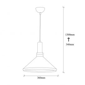 Dodo - 2381 Design interior Candelabru Cupru 36x36x130 cm