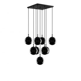 Efe - 2161 Candelabru design interior 
 fum negru 78x78x110 cm