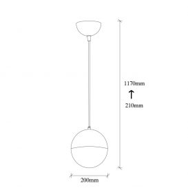 Bastos - 2101 Candelabru design interior Vintage 
 alb 20x20x117 cm