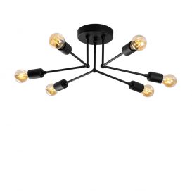 Sparrow - 1231 Candelabru design interior Negru 60x60x16 cm