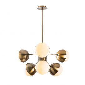 Cotiera - 1262 Design interior Candelabru alb 
 Vintage 64x64x79 cm