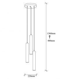 Tempo - 6011 Candelabru de design interior Argintiu 22x22x136 cm