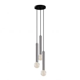 Tempo - 6011 Candelabru de design interior Argintiu 22x22x136 cm