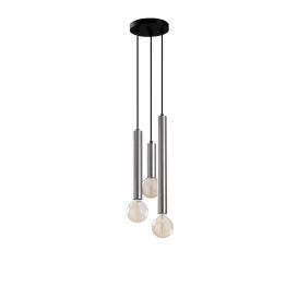 Tempo - 6041 Candelabru de design interior Argintiu 22x22x146 cm