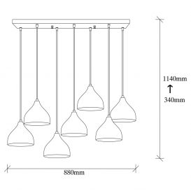 Tattoo - 6222 Candelabru design interior Vintage 88x40x114 cm