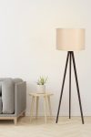 101 Design interior Lampa de podea Crem 
 Nuc 38x38x145 cm