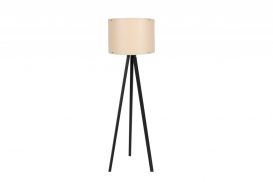 115 Design interior Lampa de podea Crem 
 Negru 38x38x145 cm