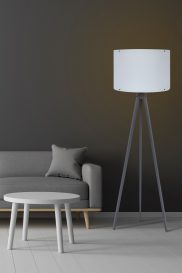 131 Design interior Lampa de podea alb  Gri 38x38x145 cm