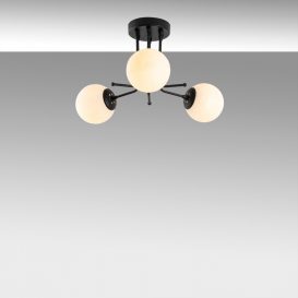 Daisy-147-AV3 Candelabru design interior Negru 48x48x34 cm