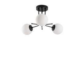 Daisy-147-AV3 Candelabru design interior Negru 48x48x34 cm