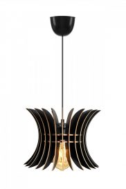 149-T Candelabru design interior Negru 20x20x60 cm