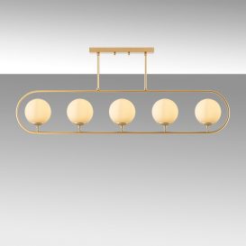 Bijuterie - 10621 Candelabru de design interior Aur lucios 122x15x49 cm