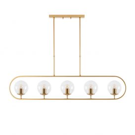 Bijuterie - 10625 Candelabru de design interior Aur lucios 122x15x91 cm