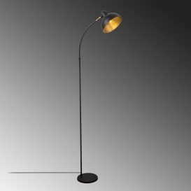 Varzan - 10855 Design interior Lampa de podea Negru 
 Antic 20x43x162 cm