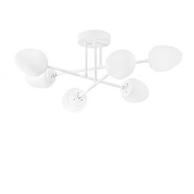 Camflo - 10400 Candelabru design interior alb 81x81x32 cm