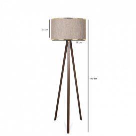 AYD-2957 Design interior Lampa de podea Bej  Aur 21x38x140 cm